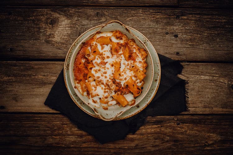 Pasta Rigatoni al Forno Pizzeria Freudenstadt