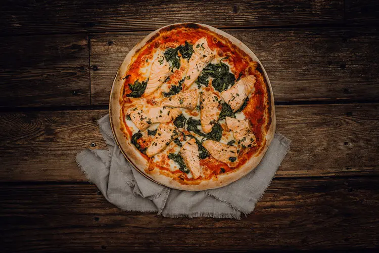 Pizza al Salmone - Pizzeria Freudenstadt